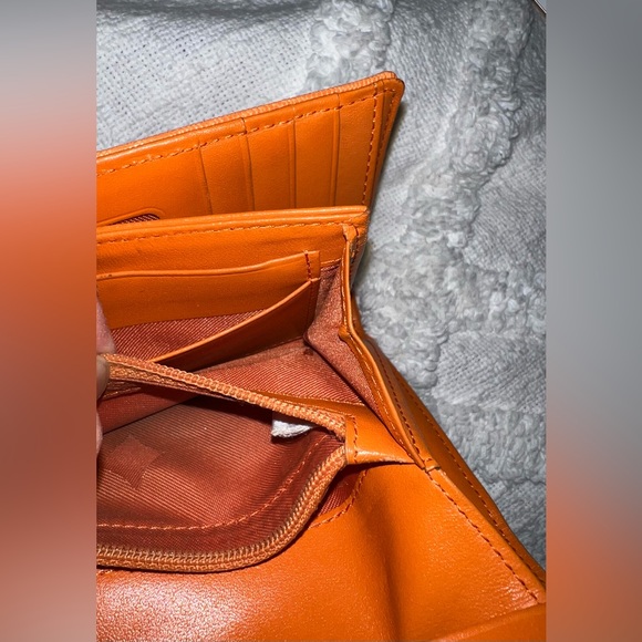 Preloved 💯 MCM Web Monogram Trifold Medium Wallet - Picture 7 of 16